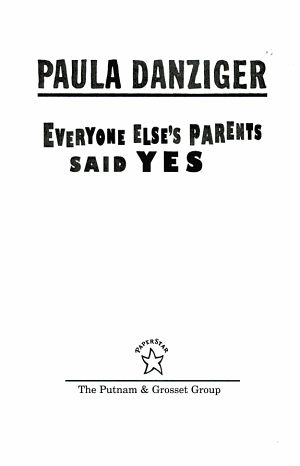 Everyone Else's Parents said Yes