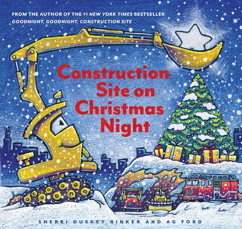 Construction Site on Christmas Night: