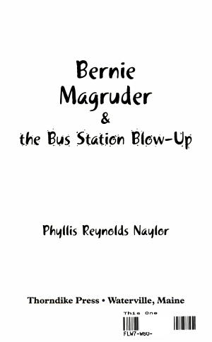Bernie Magruder &amp; the Bus Station Blow-up