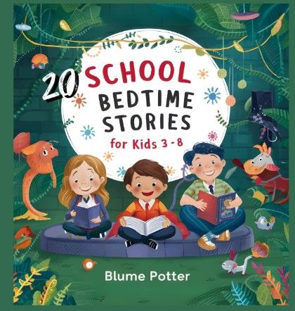 20 School Bedtime Stories for Kids Age 3-8