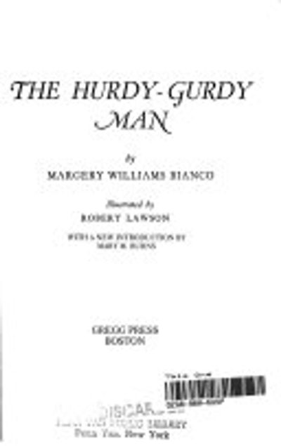 The Hurdy-gurdy Man