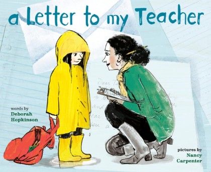 A Letter to My Teacher