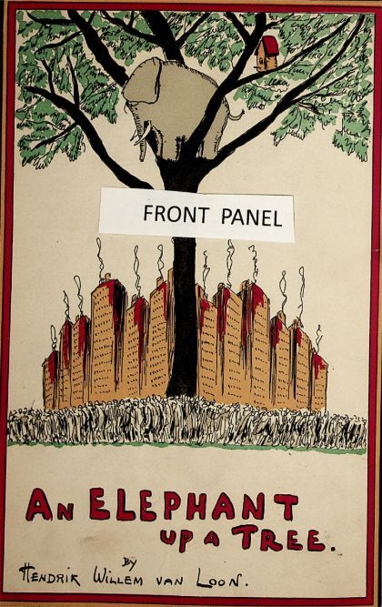 An Elephant Up a Tree