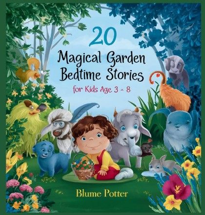 20 Magical Garden Bedtime Stories for Kids Age 3-8