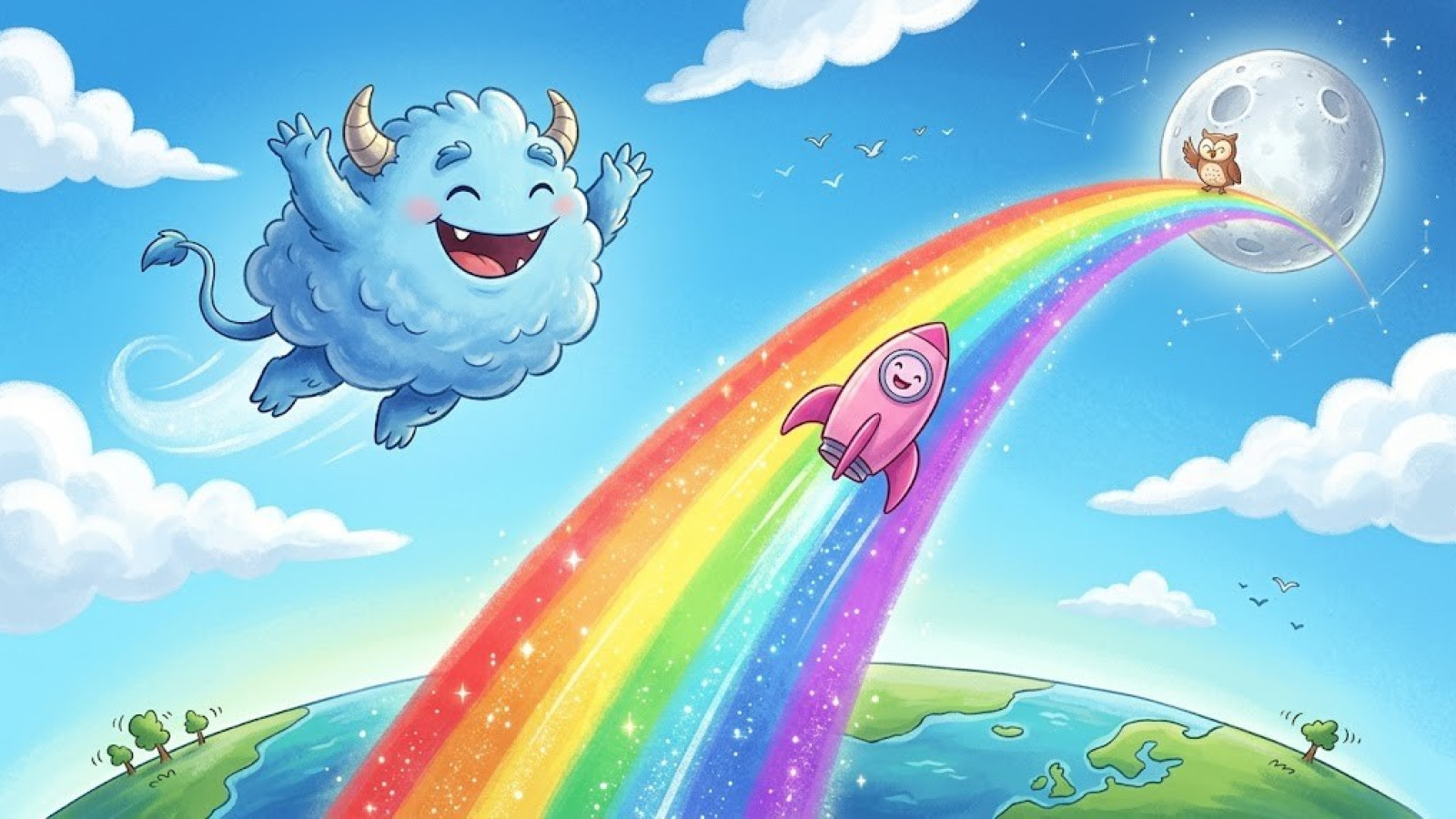 The Cloud Monster Who Had the Hiccups